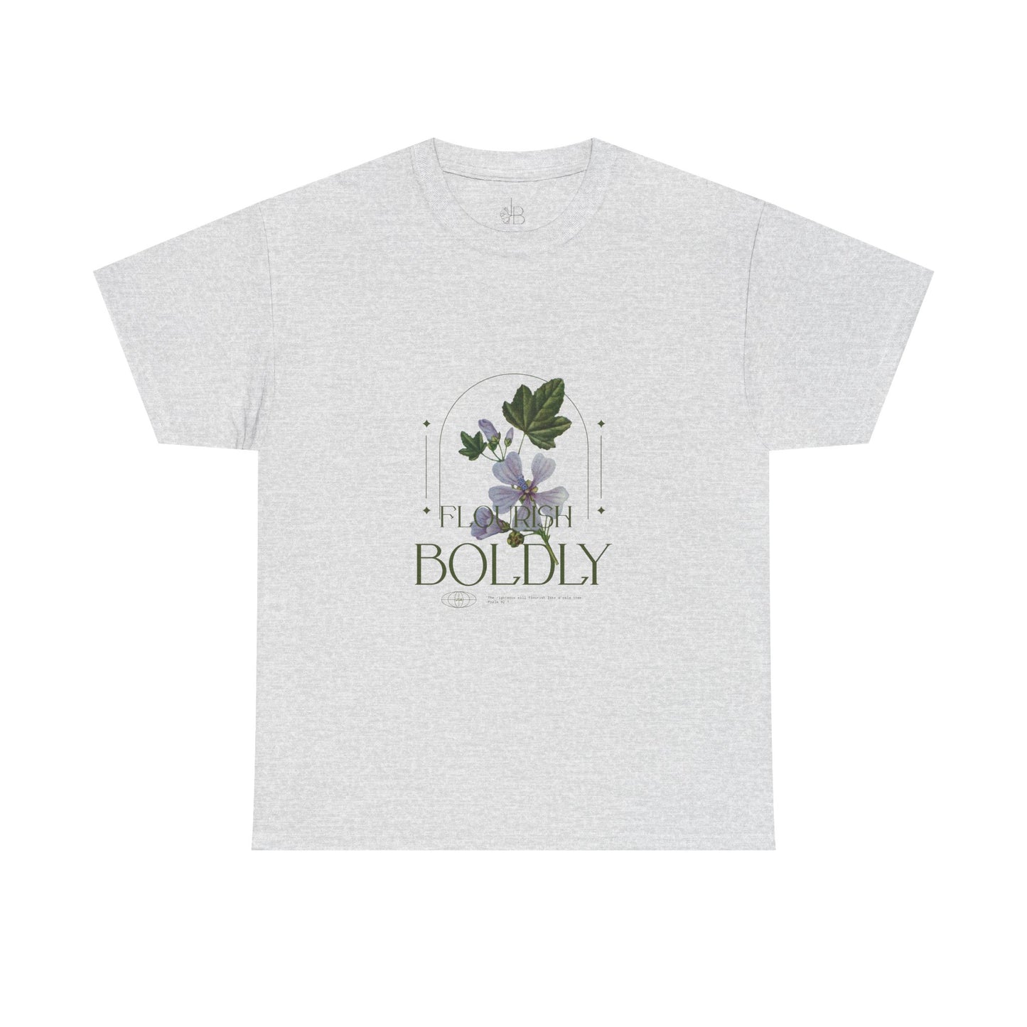 Flourish Boldly Unisex Heavy Cotton Tee