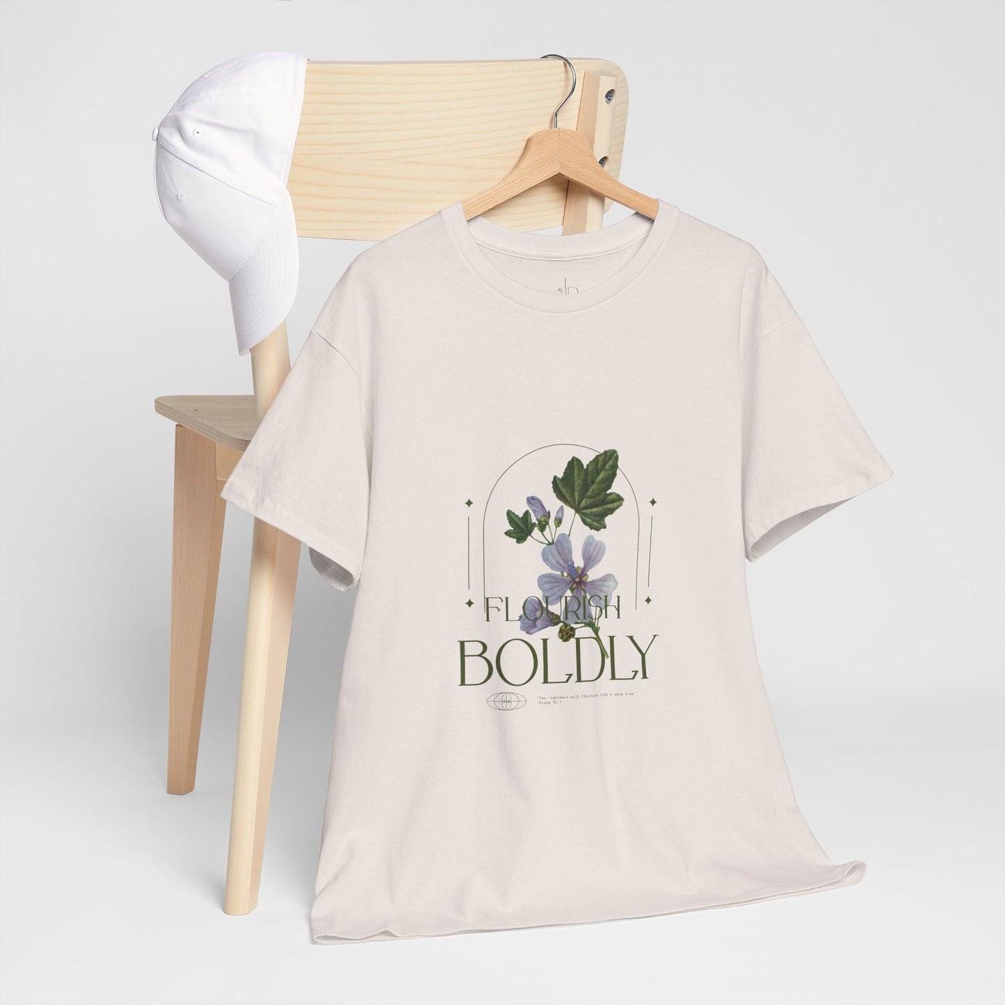 Flourish Boldly Unisex Heavy Cotton Tee