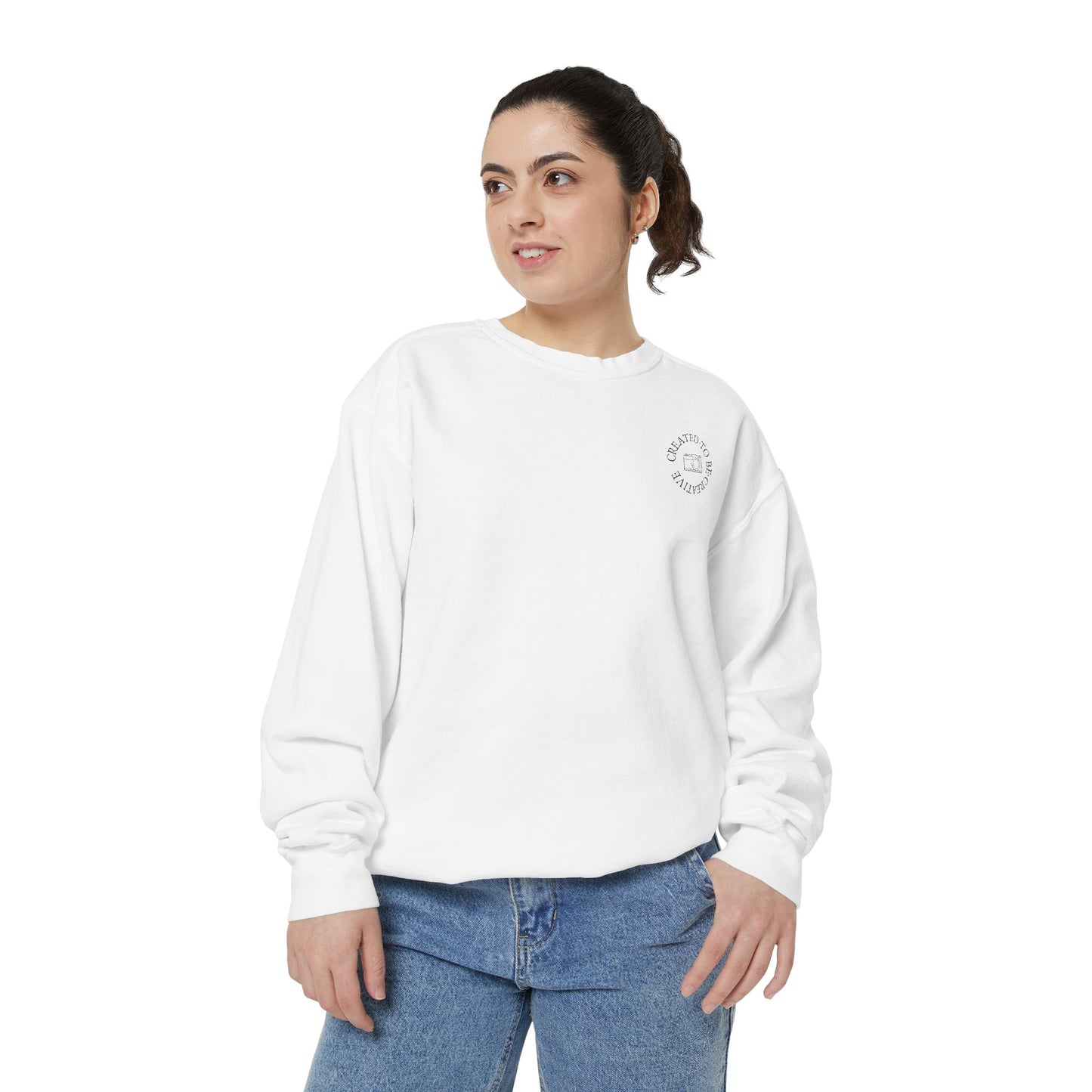 Created to be Creative Statement Sweatshirt