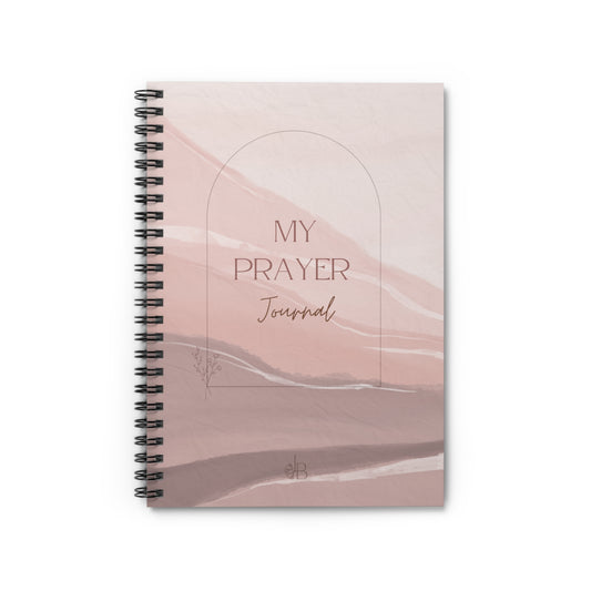 My Prayer Journal Spiral Notebook - Ruled Lines for Daily Reflections and Spiritual Journaling