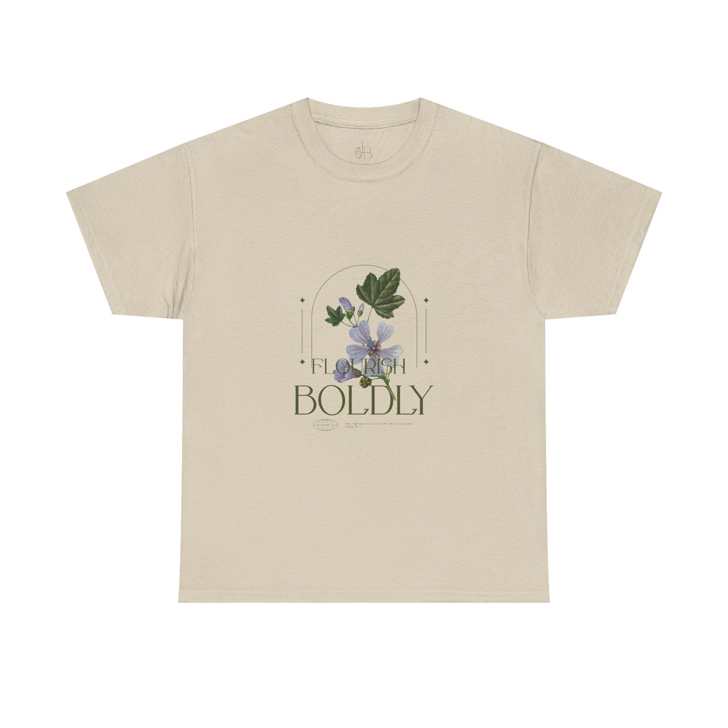 Flourish Boldly Unisex Heavy Cotton Tee