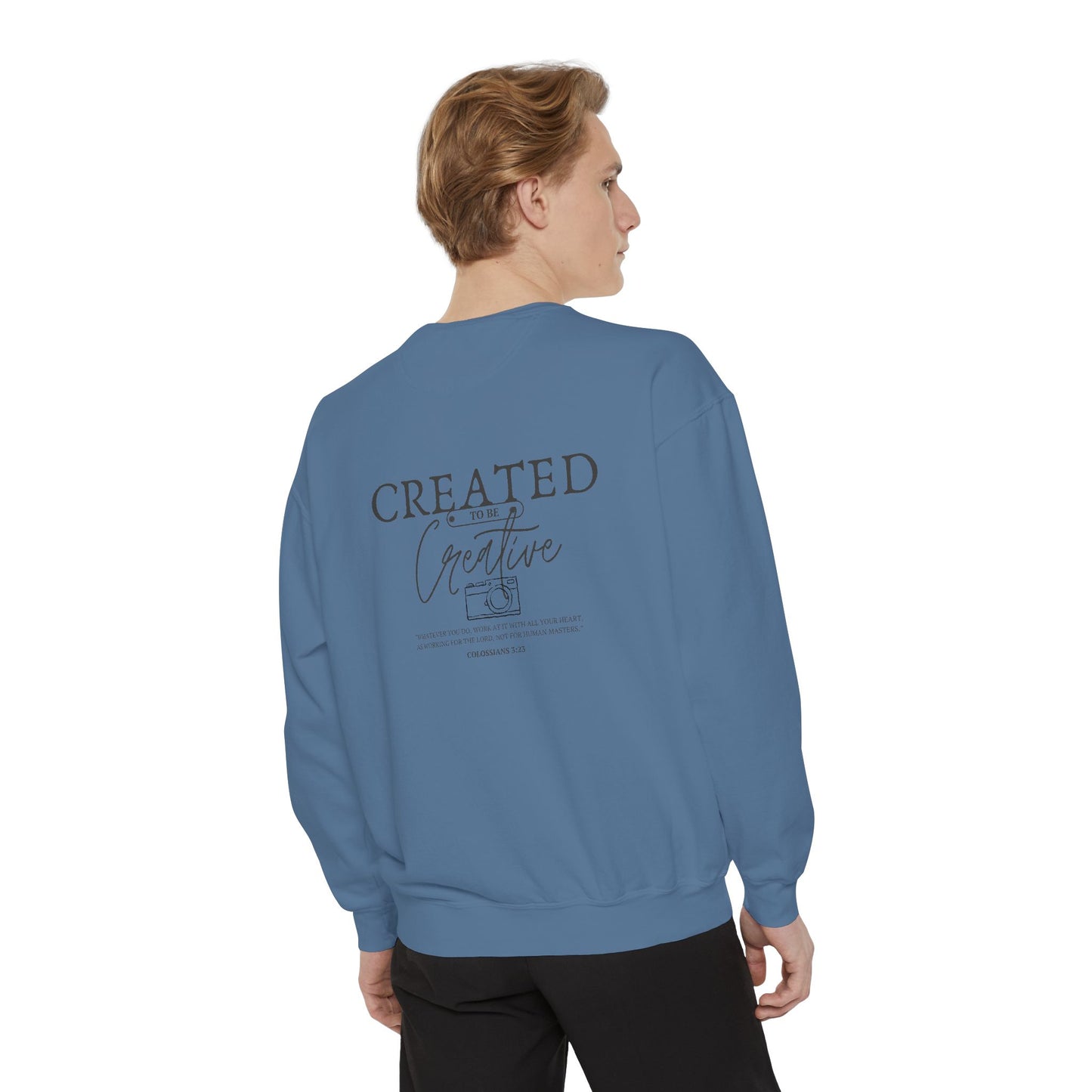 Created to be Creative Statement Sweatshirt