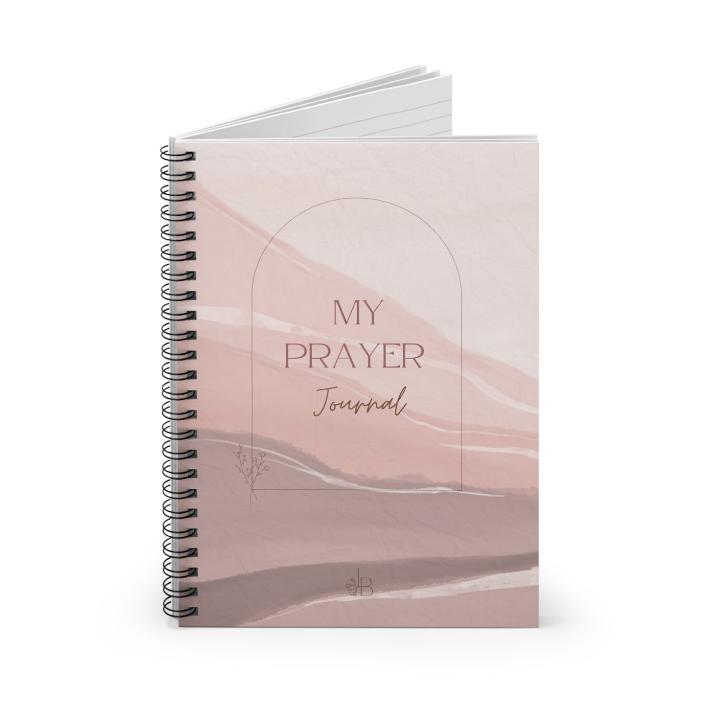 My Prayer Journal Spiral Notebook - Ruled Lines for Daily Reflections and Spiritual Journaling